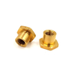 China Machining Vendor Precision Cnc Lathe Machining Service OEM Copper Pipe Fittings Washers Tubing Fittings