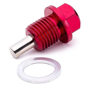 Oil Drain Plug (M14 X 1.5 mm) Made of 7075 Aluminum with Neodymium Magnet
