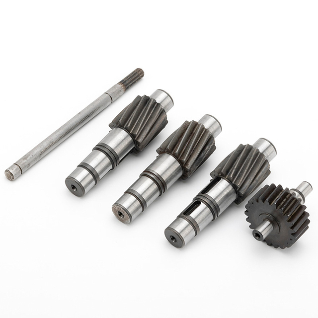 Power Transmission Shaft OEM CNC Machining Milling Service Customized Stainless Steel Pinion Gear Shaft
