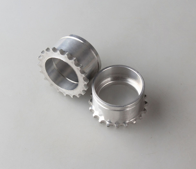 China Stainless Steel Manufacturing 5 Axis Custom Cnc Machining Milling Small Timing Belt Pulley