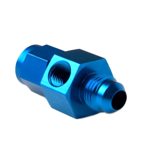 Customized Hydraulic System Parts Cnc Lathe Machining Milling OEM Hose Connector Hydraulic Fittings